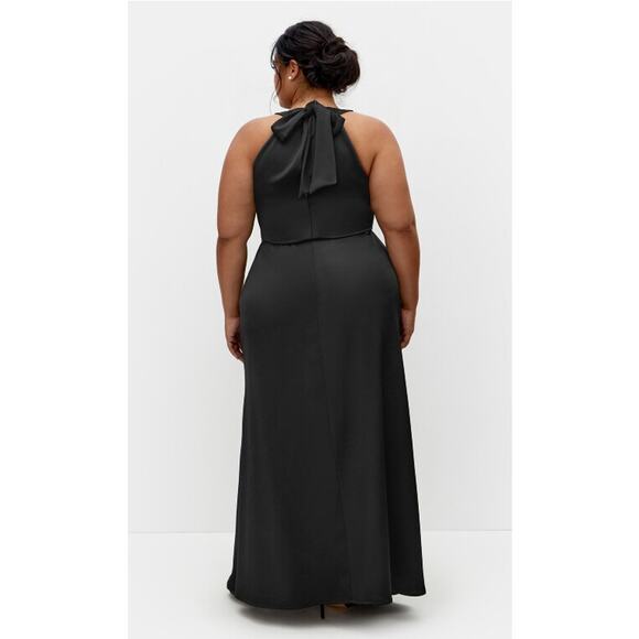 City Chic Black Maxi Dress - Picture 2 of 13
